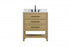 Elegant Lighting Karson Vanity Cabinet 2DW 30 Inch W x 22 Inch D x 34 Inch H in Chestnut Brown Model: VF60530MCB