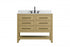 Elegant Lighting Karson Vanity Cabinet 4DW 42 Inch W x 22 Inch D x 34 Inch H in Chestnut Brown Model: VF60542MCB