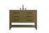 Elegant Lighting Karson Vanity Cabinet 4DW 48 Inch W x 22 Inch D x 34 Inch H in Chestnut Brown Model: VF60548MCB