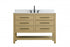 Elegant Lighting Karson Vanity Cabinet 4DW 48 Inch W x 22 Inch D x 34 Inch H in Chestnut Brown Model: VF60548MCB