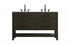 Elegant Lighting Karson Vanity Cabinet 4DW 54 Inch W x 22 Inch D x 34 Inch H in Chestnut Brown Model: VF60554DMCB