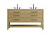 Elegant Lighting Karson Vanity Cabinet 4DW 54 Inch W x 22 Inch D x 34 Inch H in Chestnut Brown Model: VF60554DMCB