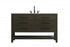 Elegant Lighting Karson Vanity Cabinet 4DW 54 Inch W x 22 Inch D x 34 Inch H in Chestnut Brown Model: VF60554DMCB