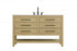 Elegant Lighting Karson Vanity Cabinet 4DW 54 Inch W x 22 Inch D x 34 Inch H in Chestnut Brown Model: VF60554DMCB