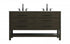 Elegant Lighting Karson Vanity Cabinet 4DW 60 Inch W x 22 Inch D x 34 Inch H in Chestnut Brown Model: VF60560DMCB