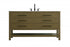 Elegant Lighting Karson Vanity Cabinet 4DW 60 Inch W x 22 Inch D x 34 Inch H in Chestnut Brown Model: VF60560DMCB