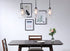 Elegant Lighting Kason 3 light in Black and Clear glass pendant Model: LD5032D36BK