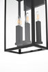 Elegant Lighting Kaysen 11 inch Outdoor Wall Sconce in Black Model: OD501W21BK
