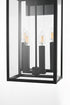 Elegant Lighting Kaysen 11 inch Outdoor Wall Sconce in Black Model: OD501W21BK