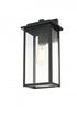 Elegant Lighting Kaysen 7 inch Outdoor Wall Sconce in Black Model: OD50126W15BK