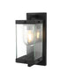 Elegant Lighting Keaton 1 Light Wall Sconce W5.9 Inch E7.6 Inch H15.4 Inch in Black Model: OD409W15BK