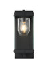 Elegant Lighting Keaton 1 Light Wall Sconce W6.9 Inch E8.5 Inch H17.3 Inch in Black Model: OD409W17BK