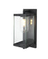 Elegant Lighting Keaton 1 Light Wall Sconce W7.9 Inch E9.5 Inch H20.5 Inch in Black Model: OD409W21BK