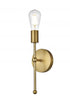 Elegant Lighting Keely 4.5 inch Wall Sconce in Satin Gold Model: LD2356SG