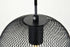 Elegant Lighting Keller 1 Light in Black Pendant Model: LD2248BK