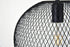 Elegant Lighting Keller 1 Light in Black Pendant Model: LD2250BK