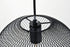 Elegant Lighting Keller 1 Light in Black Pendant Model: LD2250BK