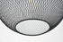 Elegant Lighting Keller 1 Light in Black Pendant Model: LD2251BK