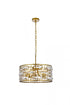 Elegant Lighting Kennedy 5 Light Pendant Model: 1108D19C