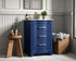 Elegant Lighting Knox Vanity Cabinet 24 Inch W x 22 Inch D x 34 Inch H blue Model: VF10224BL