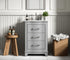 Elegant Lighting Knox Vanity Cabinet 24 Inch W x 22 Inch D x 34 Inch H grey Model: VF10224GR