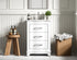 Elegant Lighting Knox Vanity Cabinet 24 Inch W x 22 Inch D x 34 Inch H white Model: VF10224WH