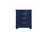 Elegant Lighting Knox Vanity Cabinet 30 Inch W x 22 Inch D x 34 Inch H blue Model: VF10230BL