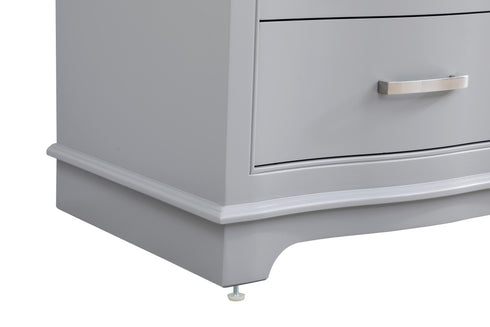 Elegant Lighting Knox Vanity Cabinet 30 Inch W x 22 Inch D x 34 Inch H grey Model: VF10230GR
