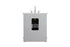 Elegant Lighting Knox Vanity Cabinet 30 Inch W x 22 Inch D x 34 Inch H grey Model: VF10230GR