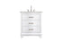 Elegant Lighting Knox Vanity Cabinet 30 Inch W x 22 Inch D x 34 Inch H white Model: VF10230WH