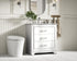 Elegant Lighting Knox Vanity Cabinet 30 Inch W x 22 Inch D x 34 Inch H white Model: VF10230WH