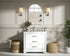 Elegant Lighting Knox Vanity Cabinet 36 Inch W x 22 Inch D x 34 Inch H white Model: VF10236WH