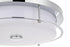Elegant Lighting Kolson 1 Light Flush Mount D16 Inch H4 Inch LED 24 Watt 3CCT in Chrome Model: LD304F16C