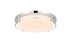 Elegant Lighting Kolson 1 Light Flush Mount D20 Inch H4 Inch LED 24 Watt 3CCT in Chrome Model: LD304F20C