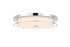 Elegant Lighting Kolson 1 Light Flush Mount D20 Inch H4 Inch LED 24 Watt 3CCT in Chrome Model: LD304F20C