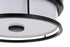 Elegant Lighting Kolson Flush Mount D12 Inch H4 Inch LED 18 Watt 3CCT in Black Model: LD305F12BK