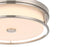 Elegant Lighting Kolson Flush Mount D16 Inch H4 Inch LED 24 Watt 3CCT in Polished Nickel Model: LD305F16PN