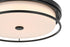 Elegant Lighting Kolson Flush Mount D20 Inch H4 Inch LED 30 Watt 3CCT in Black Model: LD305F20BK
