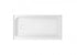 Elegant Lighting Laredo 48x32 Inch Single Threshold Shower Tray Center Drain in Glossy White Model: STY01-C4832