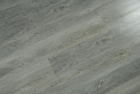 Elegant Lighting Legacy Luxury Vinyl Flooring 7 x 48 x 5.5mm 12 mil in Ash Grey in Ash Gray Finish Model: LVFGRY03-7-5.5-V2