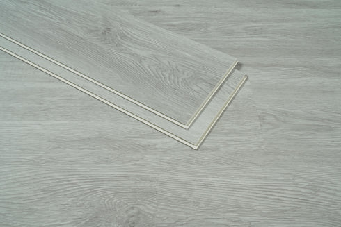 Elegant Lighting Legacy Luxury Vinyl Flooring 7 x 48 x 5.5mm 12 mil in Pearl Grey in Pearl Gray Finish Model: LVFGRY04-7-5.5-V2