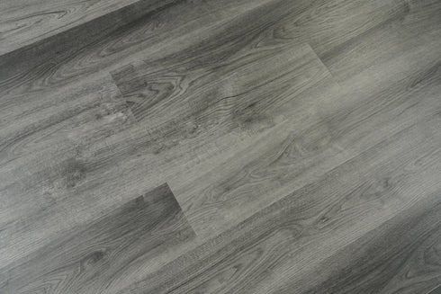 Elegant Lighting Legacy Luxury Vinyl Flooring 7 x 48 x 5.5mm 12 mil in Shadow oak Grey in Shadow Oak Gray Finish Model: LVFGRY20-7-5.5-V2