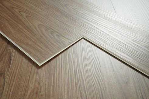 Elegant Lighting Legacy Luxury Vinyl Flooring 7 x 48 x 5.5mm 12 mil in Walnut Oak Model: LVFOAK21-7-5.5-V2