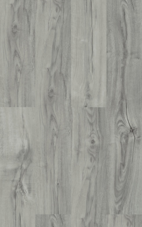 Elegant Lighting Legacy Luxury Vinyl Flooring 7 x 48 x 5.5mm 12 mil in Weathered Grey in Weathered Gray Finish Model: LVFGRY02-7-5.5-V2