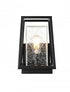 Elegant Lighting Lehigh 7 inch Outdoor Pendant in Black Model: OD359W10BK