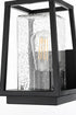 Elegant Lighting Lehigh 7 inch Outdoor Pendant in Black Model: OD359W11BK