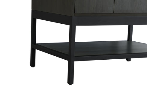 Elegant Lighting Lennox Vanity Cabinet 2Dr 30 Inch x22 Inch x34 Inch in Mocha Brown Model: VF60730MMB