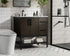Elegant Lighting Lennox Vanity Cabinet 2Dr2Dw 32 Inch x22 Inch x34 Inch in Mocha Brown Model: VF60732MMB