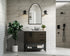 Elegant Lighting Lennox Vanity Cabinet 2Dr2Dw 36 Inch x22 Inch x34 Inch in Mocha Brown Model: VF60736MMB