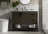 Elegant Lighting Lennox Vanity Cabinet 2Dr2Dw 42 Inch x22 Inch x34 Inch in Mocha Brown Model: VF60742MMB